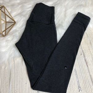 Lulu Lemon Gray High Rise Full Length Leggings